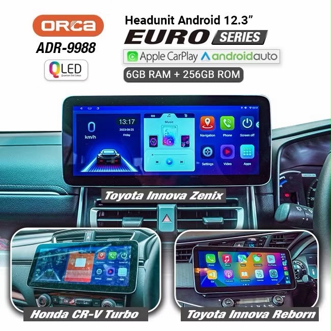 ORCA EURO Series 6/256 Benz Style 12.3" ADR-9988 Head Unit Android 2K - Image 4