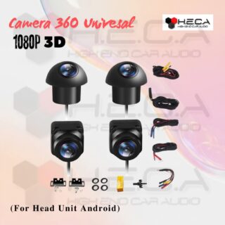 Camera 360 Derajat 3D Universal 1080P Full HD Jernih Head Unit Android