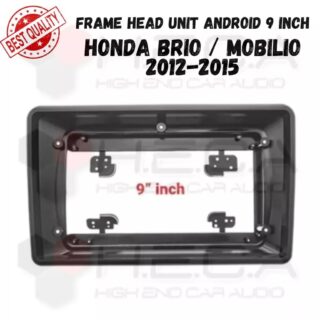 Frame 9" Inch Honda Brio / Mobilio 2012 Old Android Head Unit Tape Cover