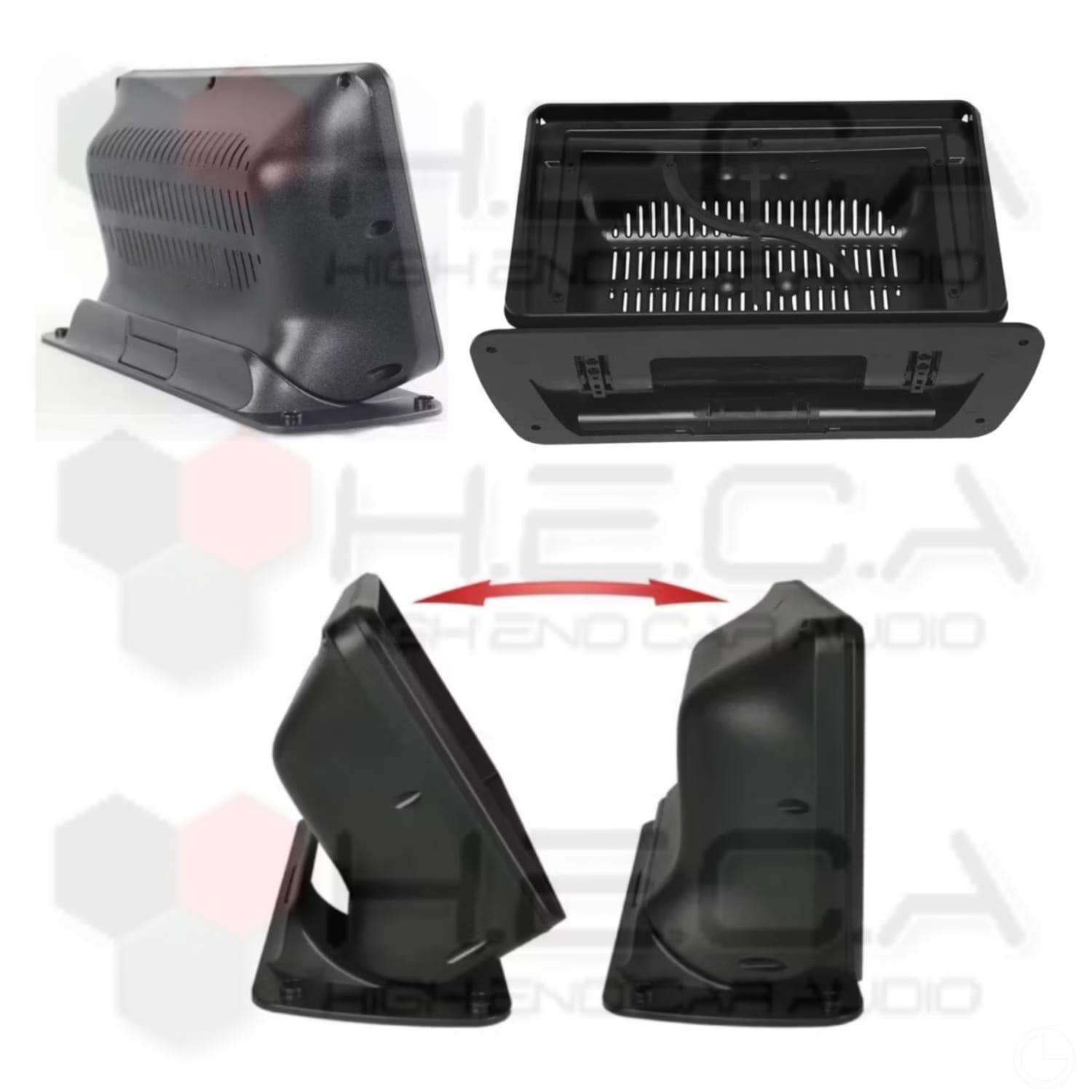 Frame Head Unit Android 9" Inch Universal Truck L300 Bus Camper Van & Semua Mobil Cover Tape Mobil - Image 3