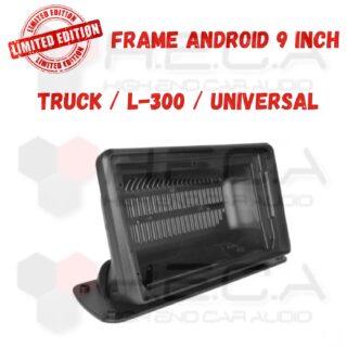 Frame Head Unit Android 9" Inch Universal Truck L300 Bus Camper Van & Semua Mobil Cover Tape Mobil
