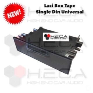 Drawer Laci Tutup Box Bawah Tape Head Unit Single Din Mobil