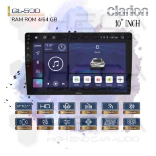 Clarion GL-500 Android RAM 4/64 GB 10” Inch Head Unit Tape Audio Mobil GL500