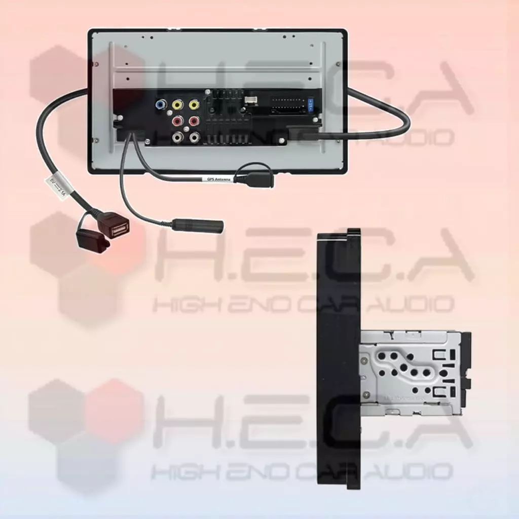 Kenwood DMX-823WXS Head Unit 9.0" Inch Floating Tape Mobil DMX823WXS Single Din Layar - Image 4