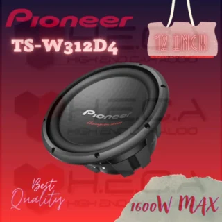 PIONEER TS-W312D4 Subwoofer Pasif 12" Double Coil Bass Sub Audio inch