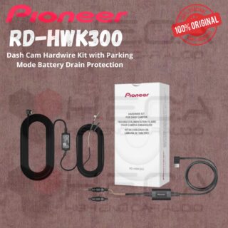 Pioneer RD-HWK300 Cable Kabel Hardwire Kit For DashCam With Parking Mode Battery Drain Protection