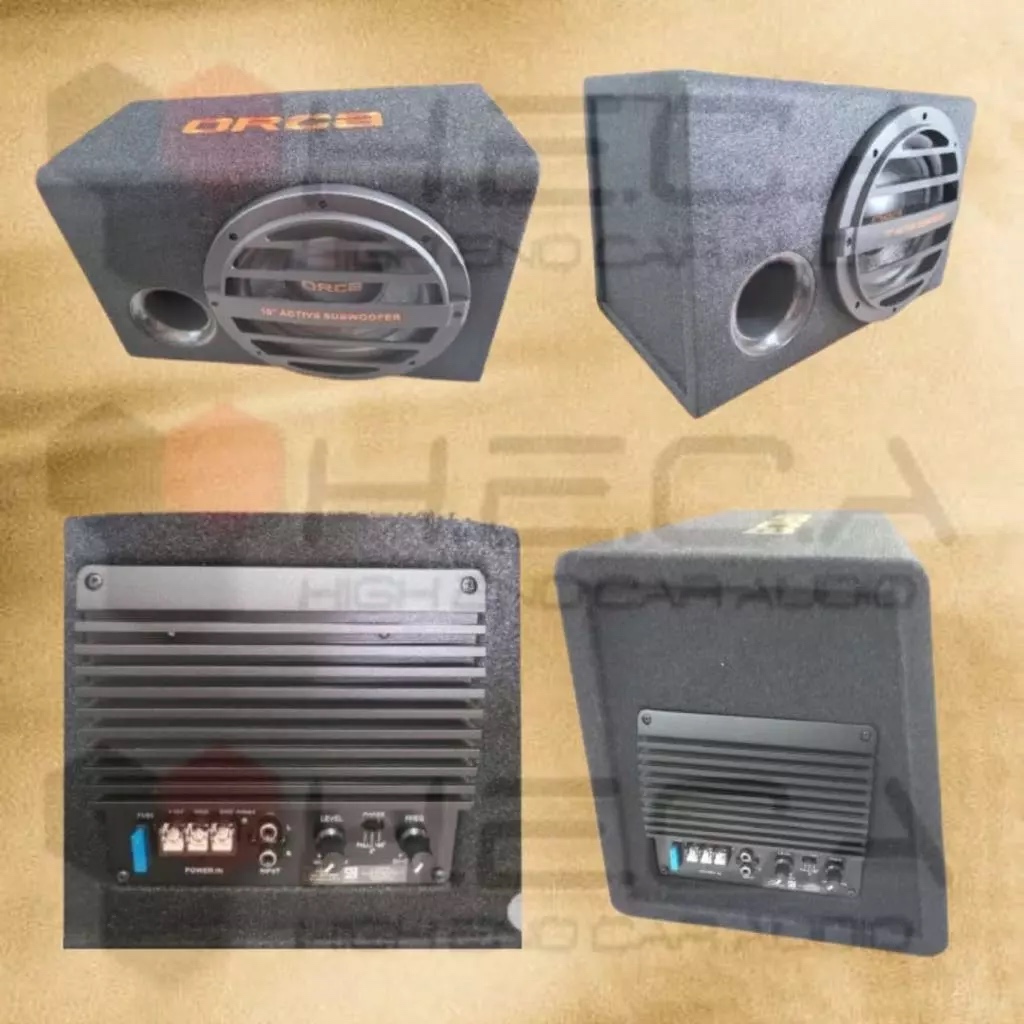 ORCA RC-1510SWK Basstube Subwoofer Active Box Aktif 10" Bagasi Audio - Image 2